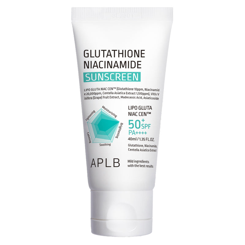 APLB - Glutathione Niacinamide Sunscreen Korean-Skincare APLB - Glutathione Niacinamide Sunscreen Korean-Skincare