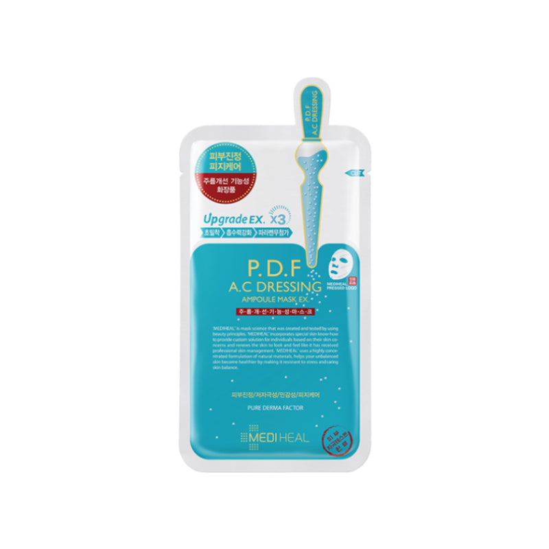 mediheal line friends pdf ac dressing ampoule mask Mediheal P.D.F AC-Dressing Ampoule Mask I Korean Skincare Korean-Skincare