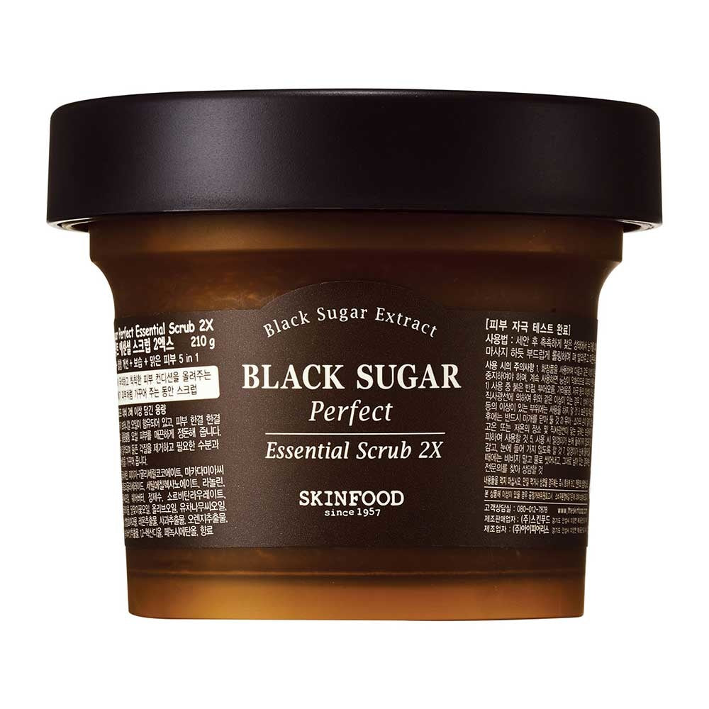 Skinfood Black Sugar Perfect Essential Scrub 2X I Korean Skincare
