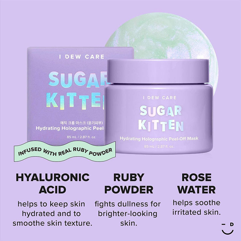 Sugar Kitten Hydrating Holographic Peel-Off Mask