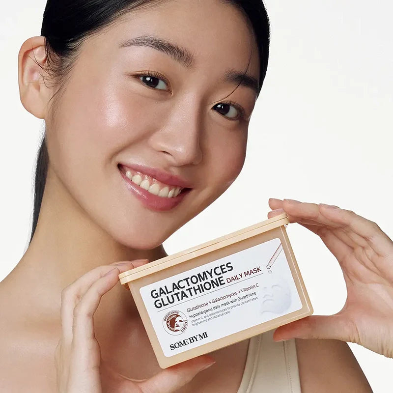 Some By Mi Galactomyces Glutathione Daily Mask I Korean Skincare Korean-Skincare Some By Mi Galactomyces Glutathione Daily Mask I Korean Skincare Korean-Skincare