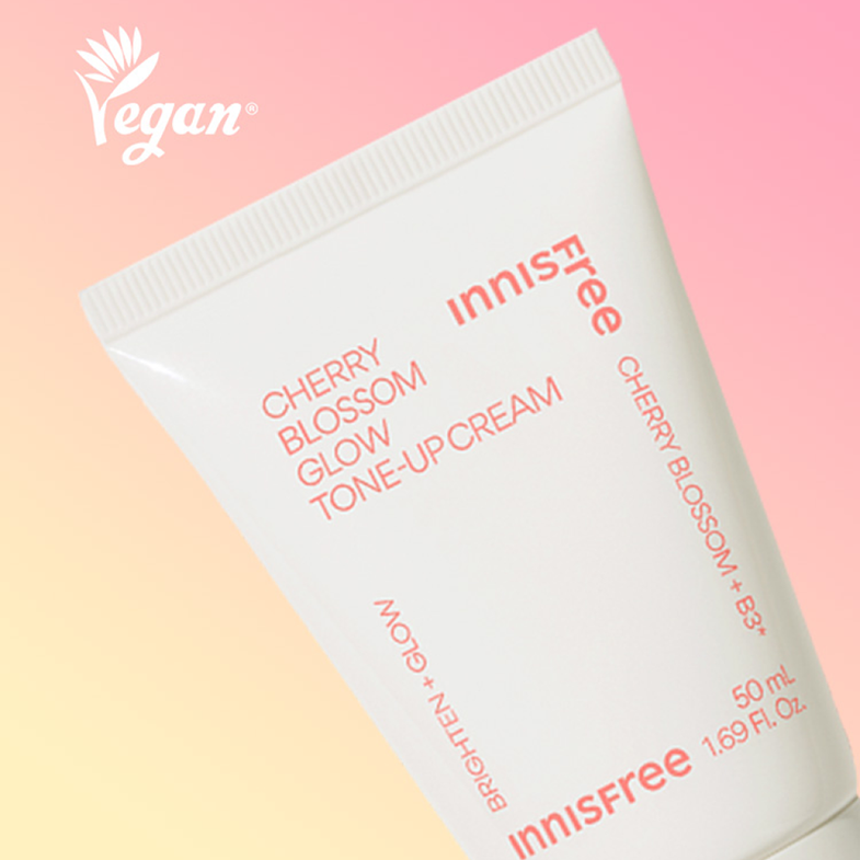 INNISFREE - Cherry Blossom Glow Tone-Up Cream – Korean-Skincare