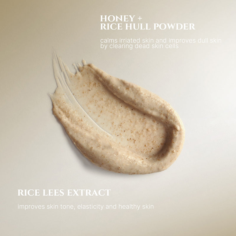 Ground Rice and Honey Glow Mask