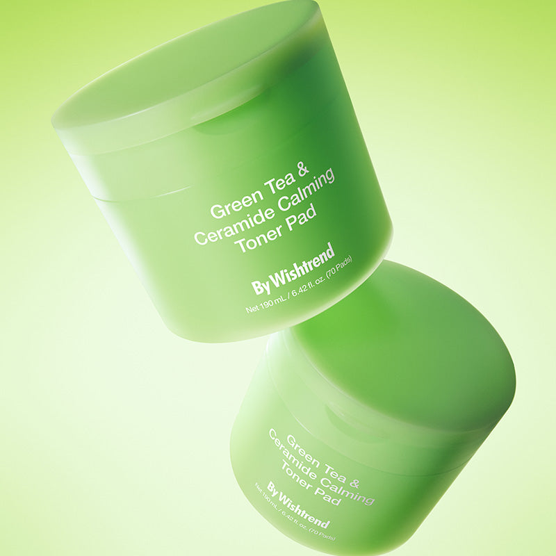 Green Tea & Ceramide Calming Toner Pad