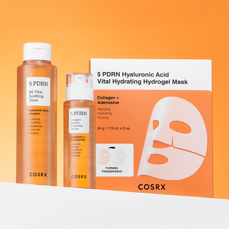 5 PDRN Hyaluronic Acid Vital Hydrating Hydrogel Mask
