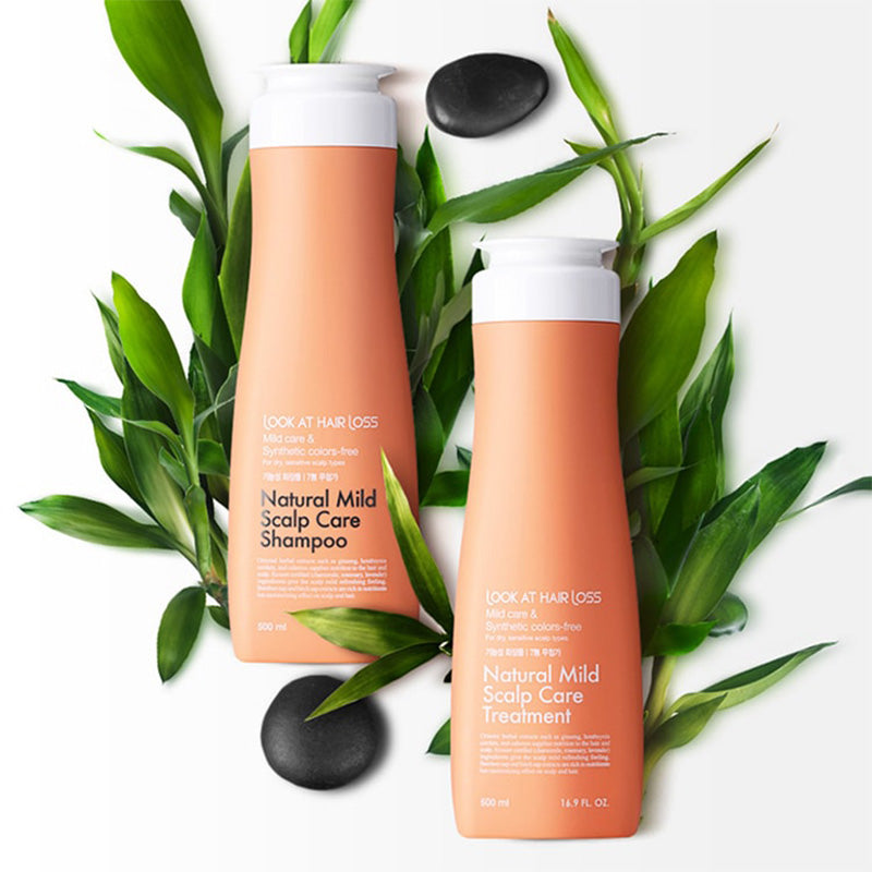 Look At Hair Plus Natural Mild Scalp Care Shampoo