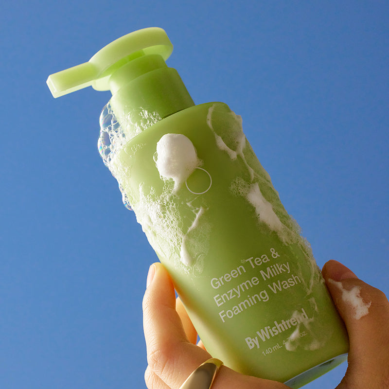 Green Tea & Enzyme Milky Foaming Wash