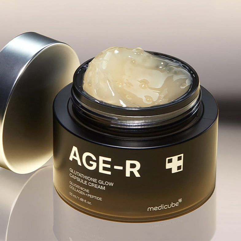 medicube AGE-R GグローCクリーム Medicube - AGE-R Glutathione Glow Capsule Cream – Korean-Skincare