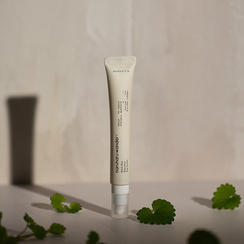 glutathione eye cream haruharu wonder black rice eye cream Bakuchiol 20ml enhancing elasticity and delivering intense hydration for smooth Haruharu WONDER Black Rice Bakuchiol