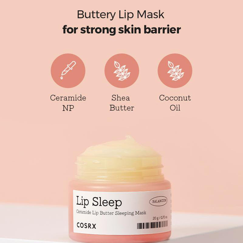 Balancium Ceramide Lip Butter Sleeping Mask