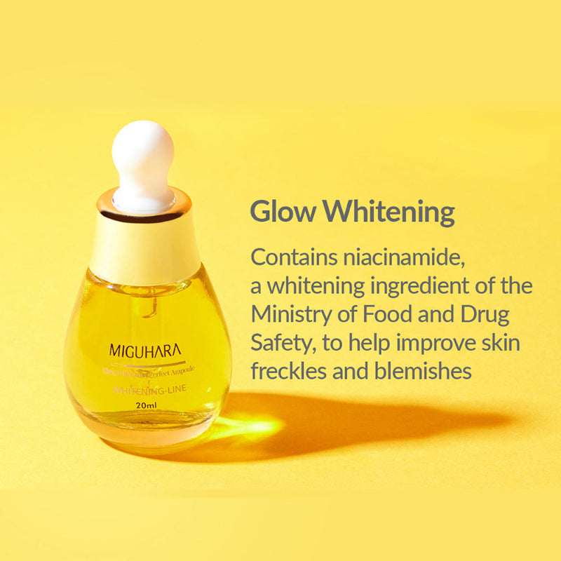 MIGUHARA Ultra Whitening Perfect Ampoule I Korean Skincare – Korean-Skincare