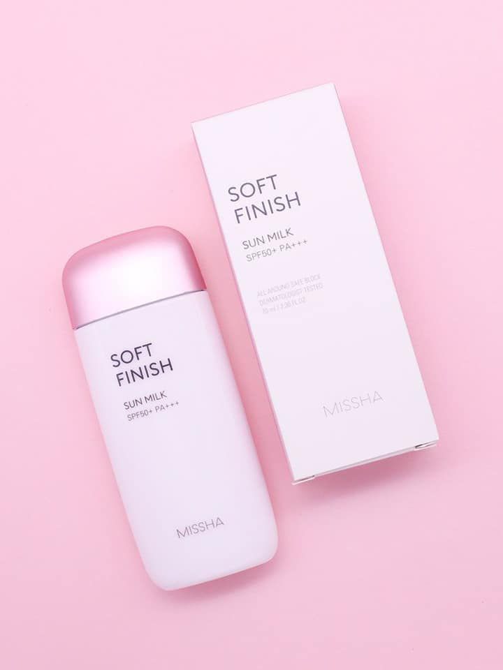 Missha Soft Finish Sun Milk SPF50+ PA+++: Ultimate Sun Protection