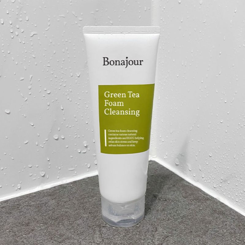 Bonajour Green Tea Foam Cleansing - Korean-Skincare