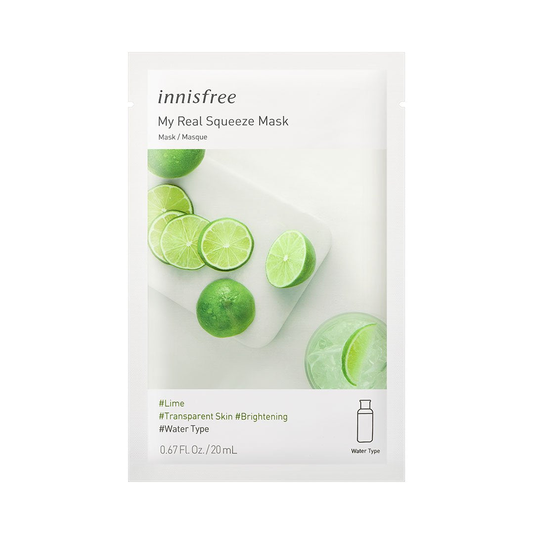 Innisfree My Real Squeeze Mask - Korean-Skincare