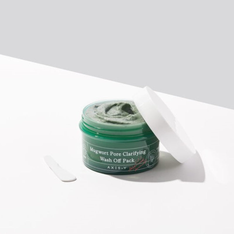 AXIS-Y Mugwort Pore Clarifying Wash Off Pack - Korean-Skincare