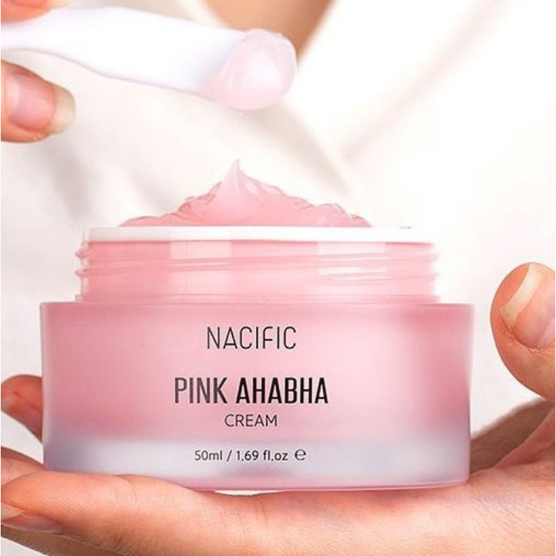 NACIFIC Pink AHA BHA Cream - Korean-Skincare