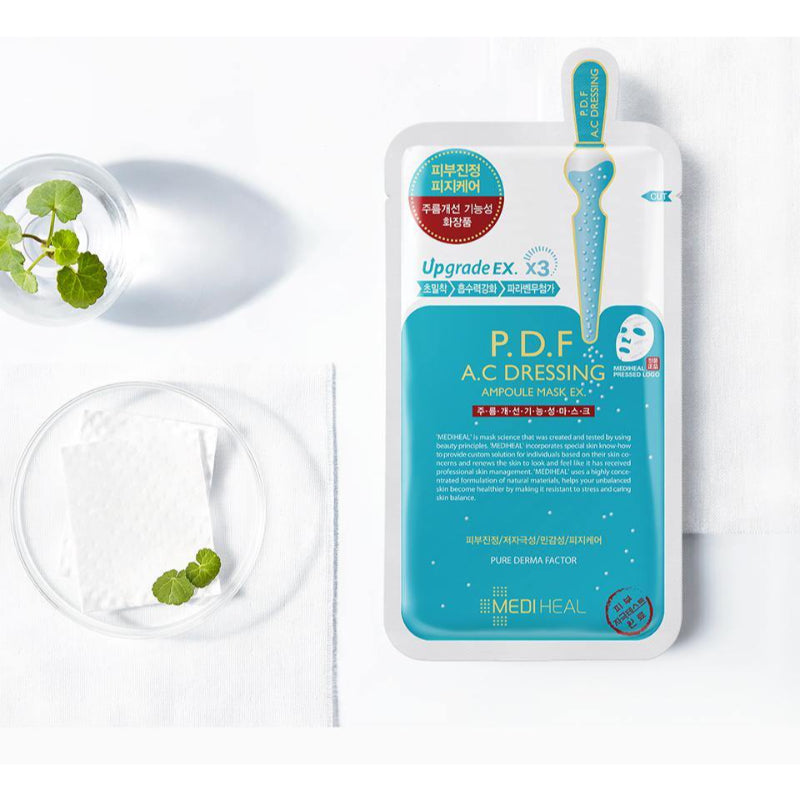 Mediheal P.D.F AC-Dressing Ampoule Mask I Korean Skincare Korean-Skincare Mediheal P.D.F AC-Dressing Ampoule Mask I Korean Skincare Korean-Skincare