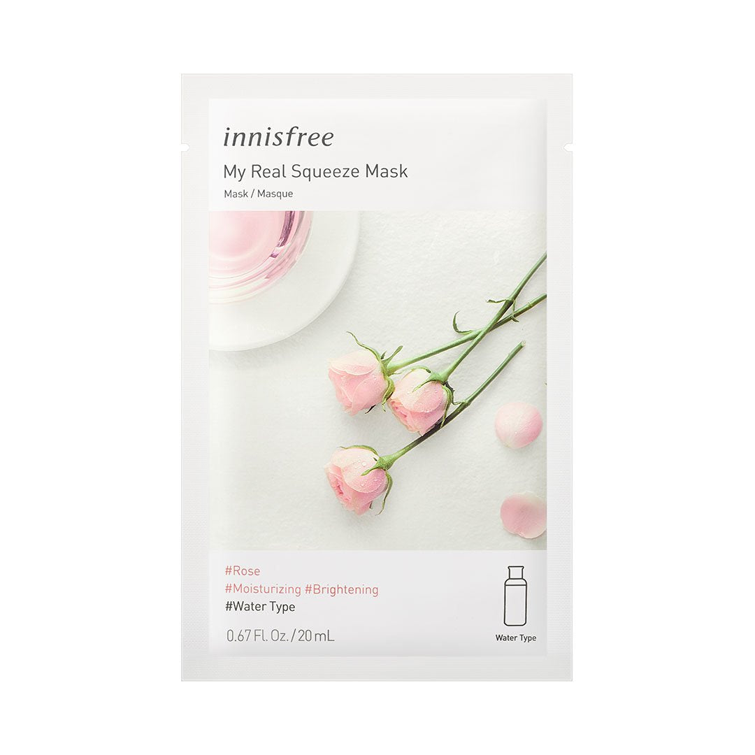 Innisfree My Real Squeeze Mask - Korean-Skincare