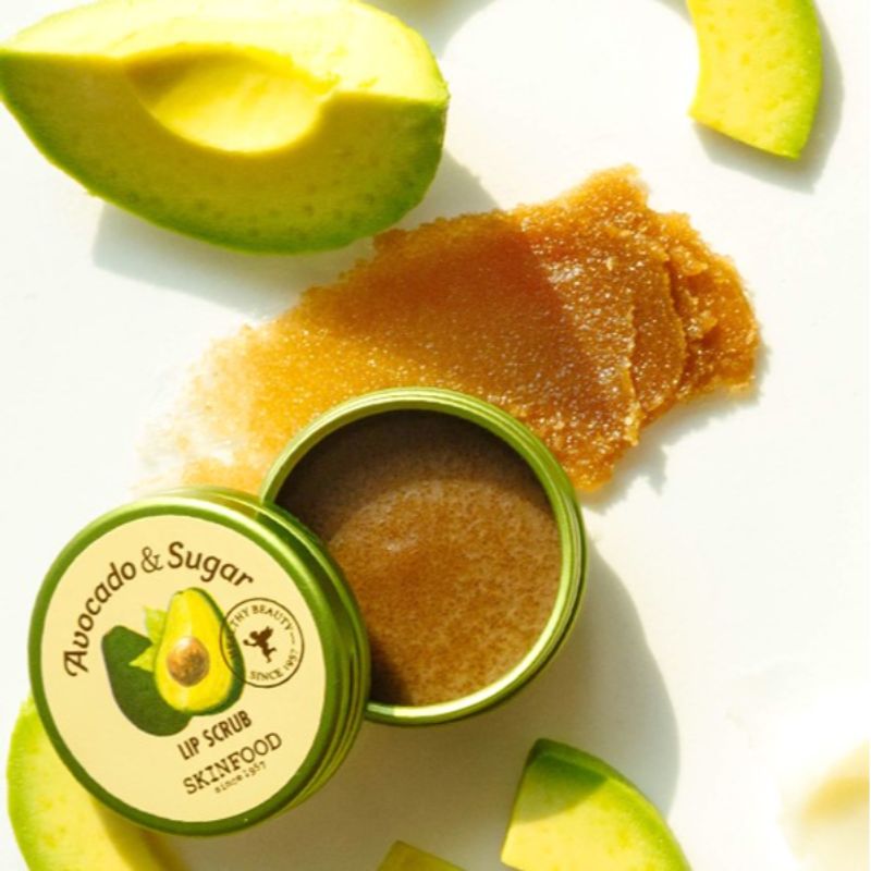 Skinfood Avocado & Sugar Lip Scrub - Korean-Skincare