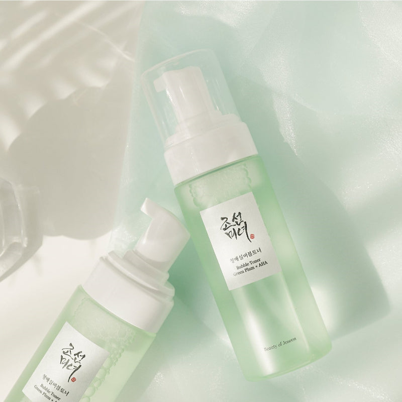 Beauty of Joseon Bubble Toner: Green Plum + AHA - Korean-Skincare