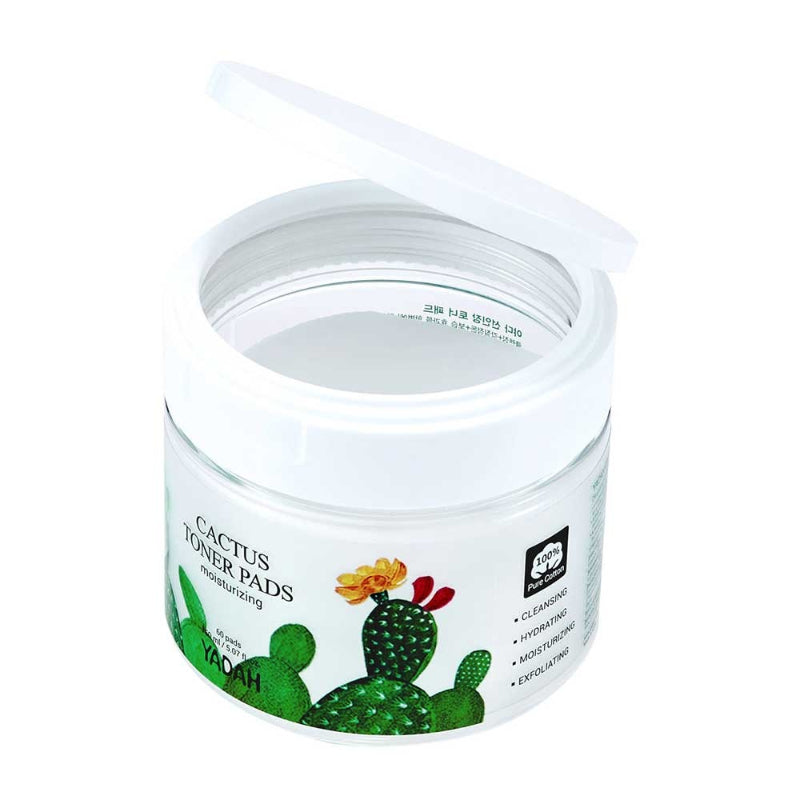 YADAH Cactus Toner Pads - Korean-Skincare