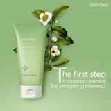 Innisfree Green Tea Morning Cleanser - Korean-Skincare