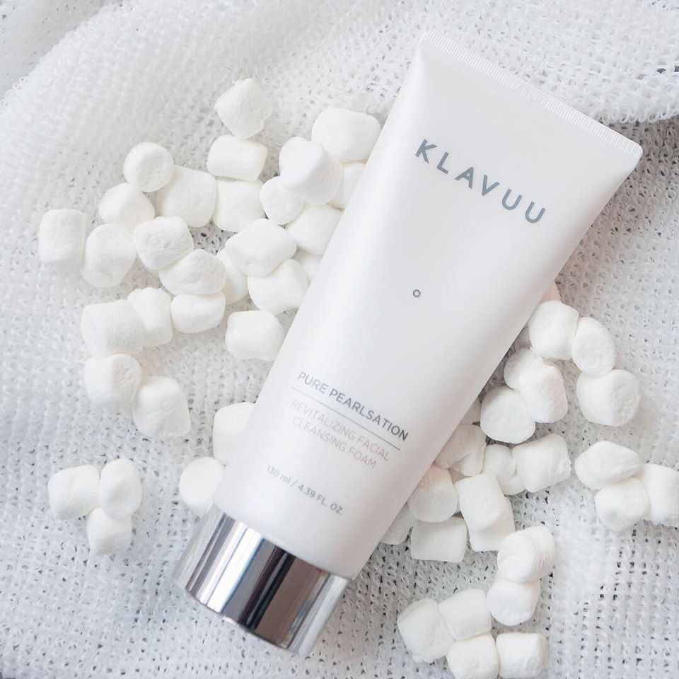 Klavuu PURE PEARLSATION Revitalizing Facial Cleansing Foam - Korean-Skincare