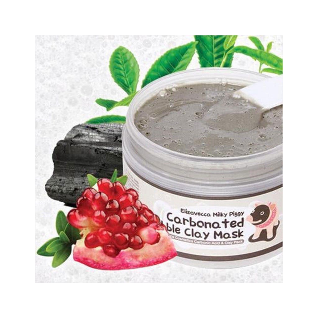 Elizavecca Milky Piggy Carbonated Bubble Clay Mask - Korean-Skincare